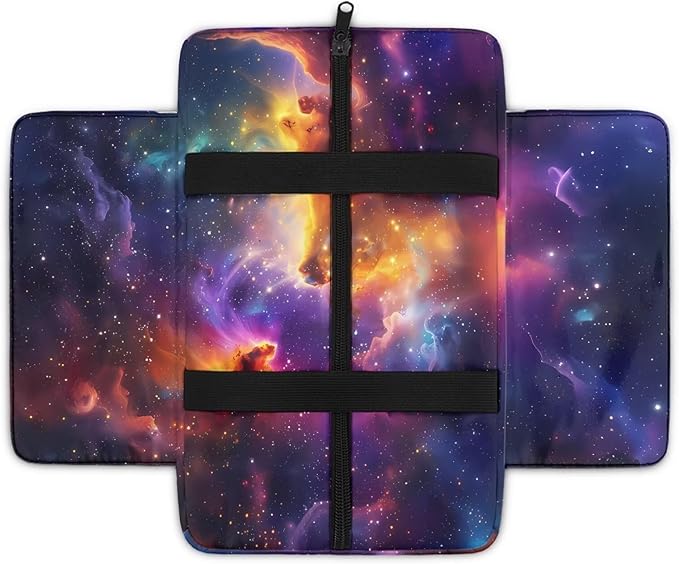 Arm Rest Cover for Car, Starry Sky Armrest Seat Box Cover Car Armrest Protector, Fashion Car Decor Accessories for Most Cars, Vehicles, SUVs