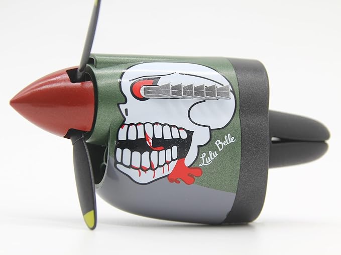 P-40N Banshees Lulu Belle Vent Clip,Car Accessories for Men to Enjoy your Drive Pleasure, Long Lasting, Odor Eliminator.