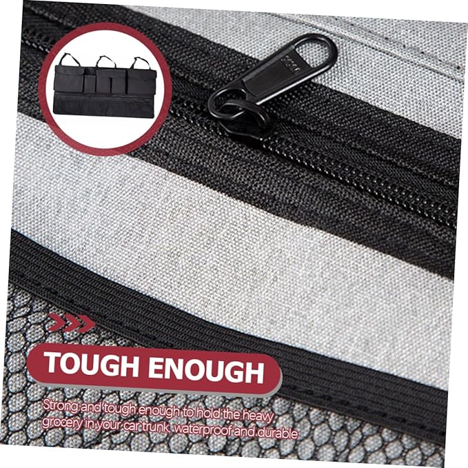 Luxshiny Car Organizers Storage Backseat Organizer Bag Suv Oxford for Clean Car