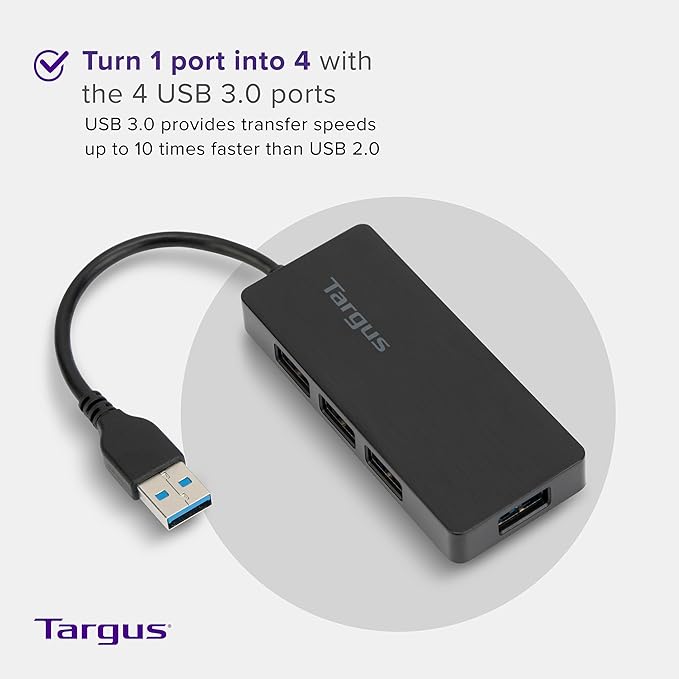 Targus - USB 3.0 4-Port Hub