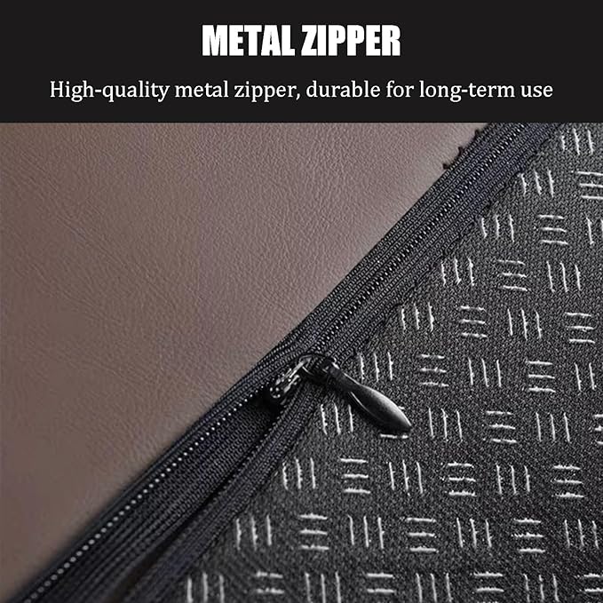 Car Armrest Cover Pad for Mazda CX-5 2012–2025 Premium Leather Center Console Armrest Cushion Pad Anti-Scratch Waterproof Auto Interior Accessories Orange Style