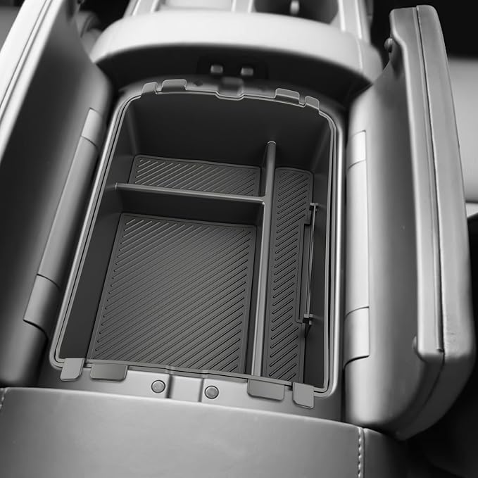 SKTU 2-Pack for 2026 Hyundai Palisade Center Console Organizer for 2026+ Hyundai Palisade Calligraphy Double Layers Console Tray Hyundai Palisade 2026 Accessories with Coin Holder (Calligraphy Only)