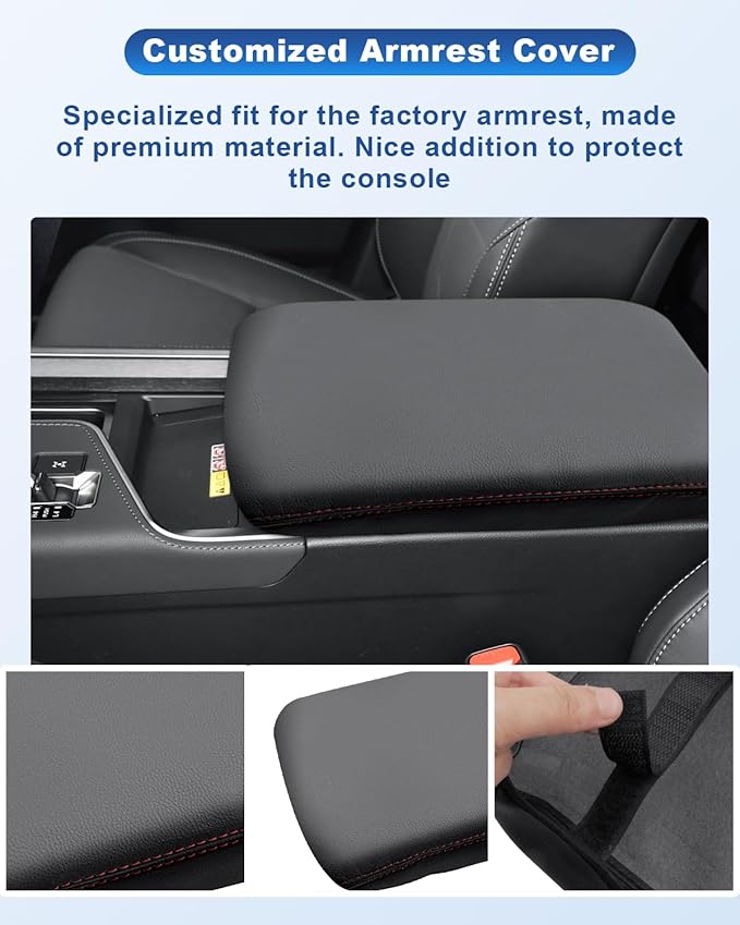 CDEFG for Lexus GX 550 2025 Center Console Cover for 2024 2025 Lexus GX 550 Accessories Armrest Cover 2024 2025 GX550 Middle Console Pad Arm Rest Cushion