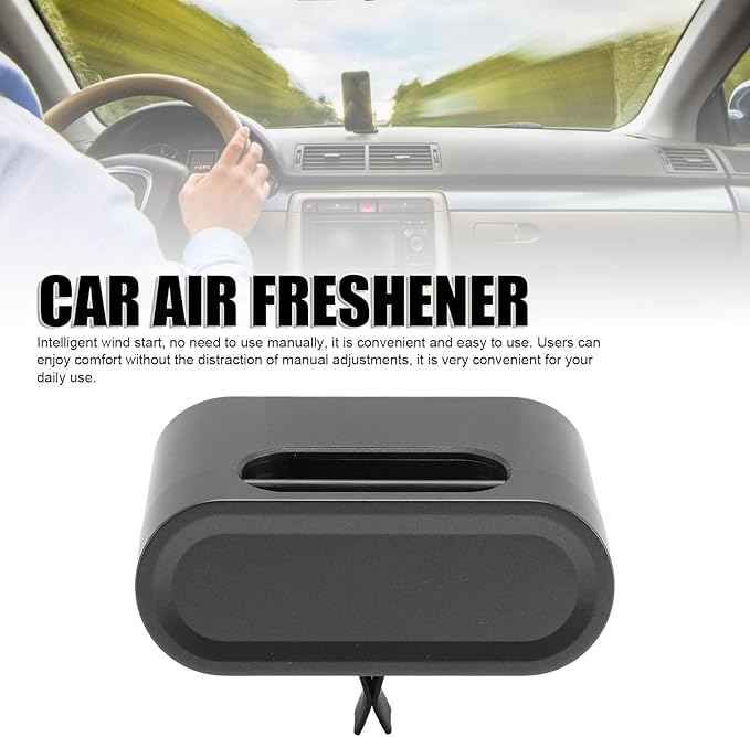 Yoidesu Smart Car Air Purifier Ionizer, Positive and Negative Ions Decomposition, No Noise, No Filter Replacement Required, Portable Car Air Freshener for Home Office