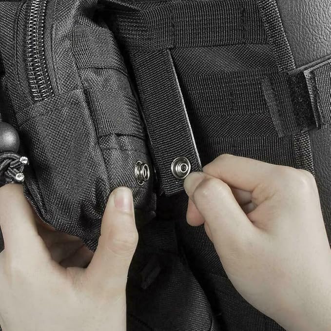 Universal Tactical Seat Back Organizer Vehicle Molle Panel Organizer Storage Bag with 5 Detachable Molle Pouch for All Vehicel Such as Jeep,Truck,SUV, Car, Ford,Chevy etc