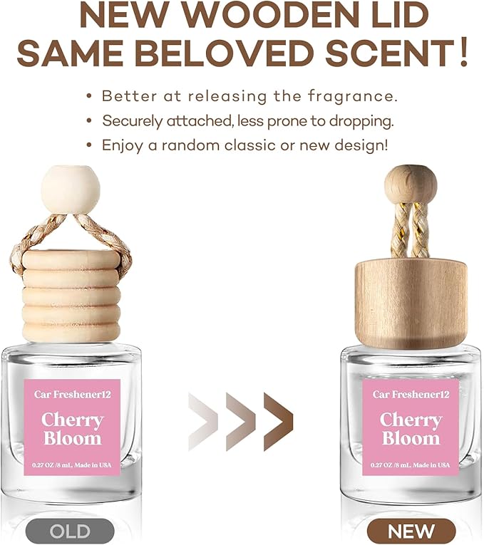 Car Air Freshener Hanging 2 Pack, Air Freshener Diffuser for Cars, Air Fresheners Diffuser oil For Car,Car Air Freshener For Women