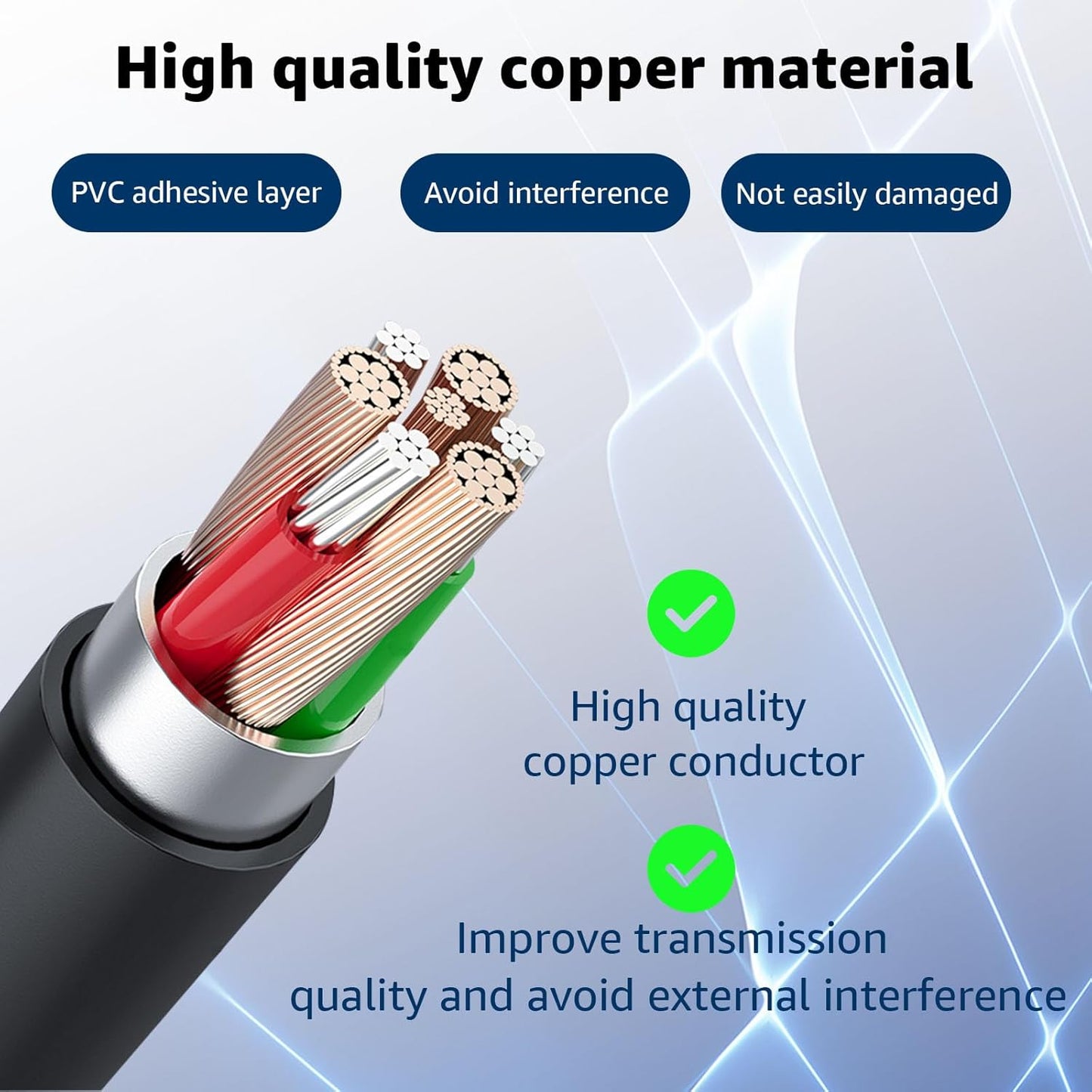 1.64Ft Radar Detector Cable - USB to RJ11 Plug Cable for Escort Radenso XP Uniden Beltronics Cobra Whistler - Premium Replacement Power Cord for Radar Detectors - Durable USB to RJ11 Connection