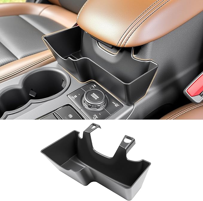 Center Console Organizer Compatible with 2021-2025 Ford Bronco Sport/2020-2025 Ford Escape Hanging Armrest Box Storage Tray for Bronco Sport/Ford Escape Accessories(Hanging Storage Tray)