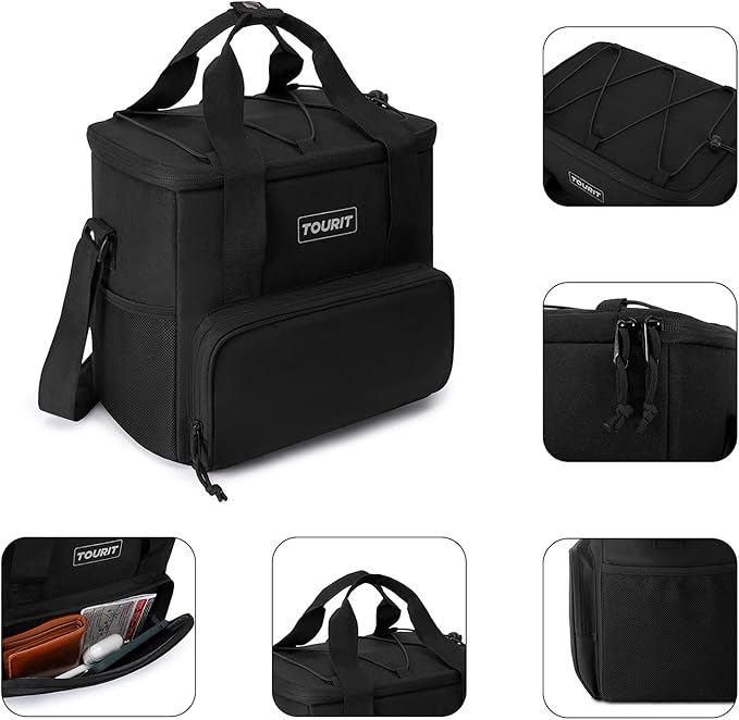 TOURIT Small Soft Cooler Bag Insulated, 24/35/46-Can Lunch Cooler Bag, Ice Chest, 14.6/24/32L Leakproof & Portable Coolers for Picnic, Beach, Camping, Work, Travel, Trip