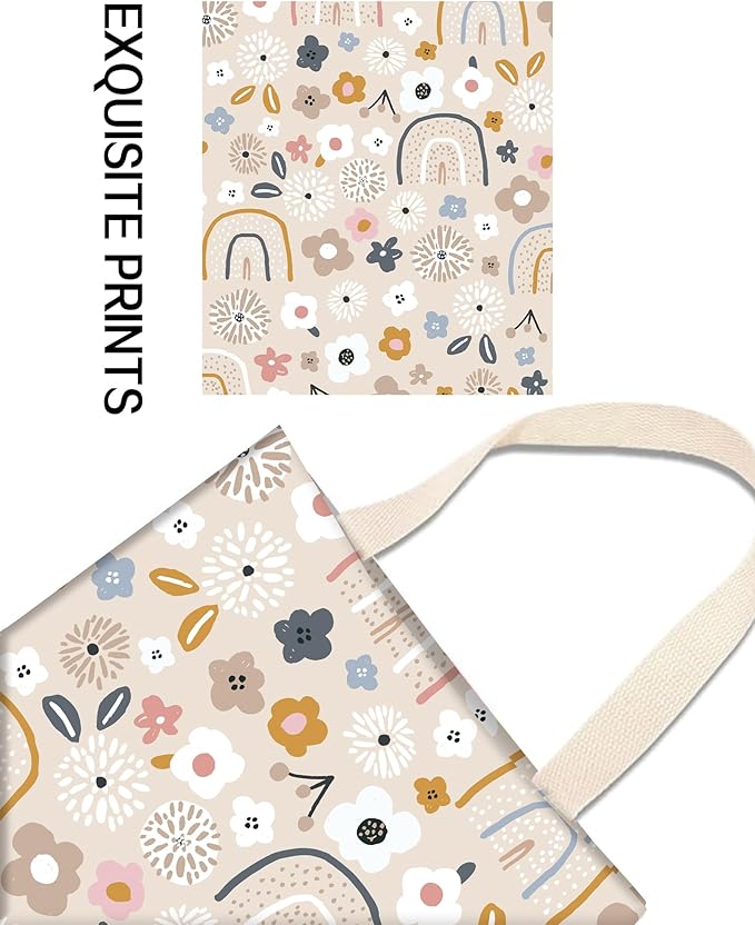 Car Garbage Can, Hanging Car Trash Can Bag for Cute Car Back Seat Organizer, Cute Flowers