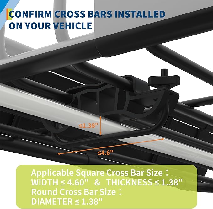 64"X 39"x 6" Universal Roof Rack Basket,Heavy Duty Weather Resistant Top Mount Cargo Rack, Luggage & Camping Gear Storage for Car, Truck or SUV Transport