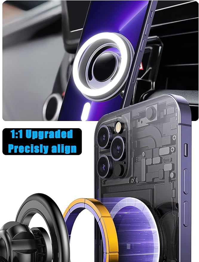 Car Phone Holder Mount, for Toyota Corolla 2024 2023 2022 2021 2020, Air Vent Stand, for Magsafe Magnetic Navigation Bracket, iPhone 17 16 15 14 13 Pro Max Air, All Phones (Not Fit 2019-2012)