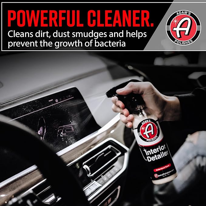 Adam's Polishes Interior Detailer Gallon (Cedarwood) - Total Car Interior Cleaner, Protectant & Dressing | All Purpose Cleaner & Leather Conditioner | Vinyl, Dashboard, Screen, Seat Cleaner & More