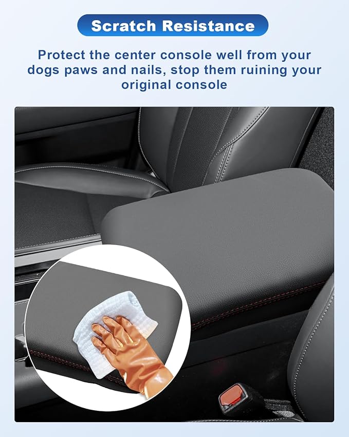 CDEFG for Lexus GX 550 2025 Center Console Cover for 2024 2025 Lexus GX 550 Accessories Armrest Cover 2024 2025 GX550 Middle Console Pad Arm Rest Cushion