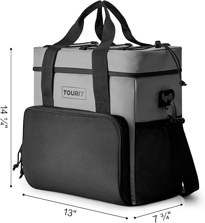 TOURIT Small Soft Cooler Bag Insulated, 24/35/46-Can Lunch Cooler Bag, Ice Chest, 14.6/24/32L Leakproof & Portable Coolers for Picnic, Beach, Camping, Work, Travel, Trip