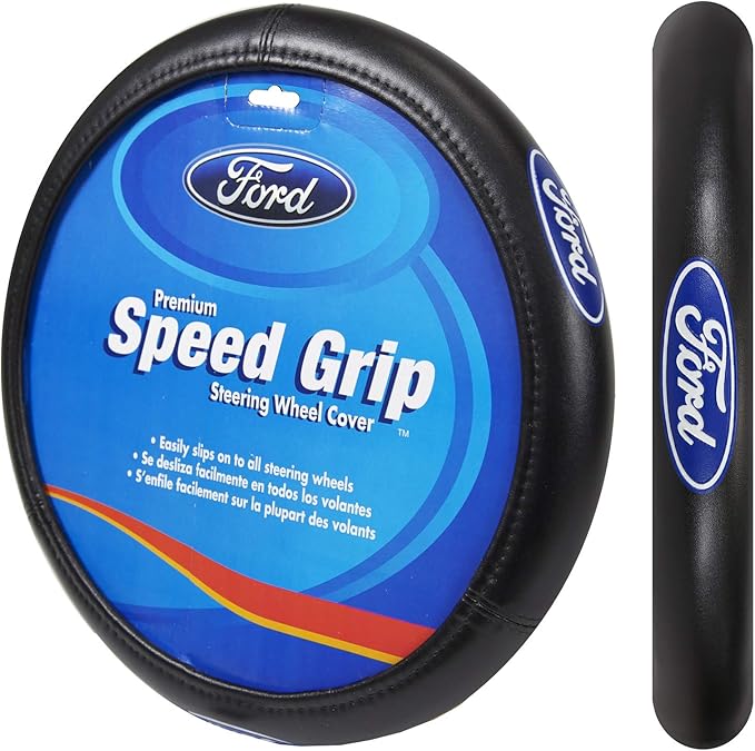 Plasticolor Ford Elite Premium Speed Grip Steering Wheel Cover