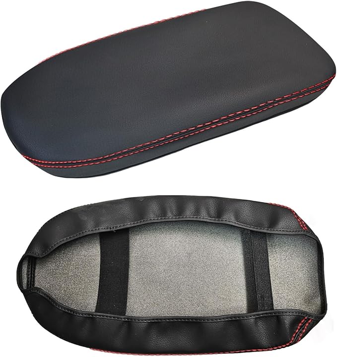 Compatible with Center Console Armrest Cover for Toyota RAV4 2019 2020 2021 2022 2023 2024 Leather Arm Rest Storage Box Lids Cushion Protector Pad