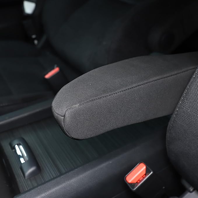 Car Center Console Armrest Protector Cover for Honda Pilot 2016-2022/ Ridgeline 2017-2023/ Passport 2019-2023, Waterproof Center Console Armrest Seat Box Cover Cushion Lid Pad (Cloth)