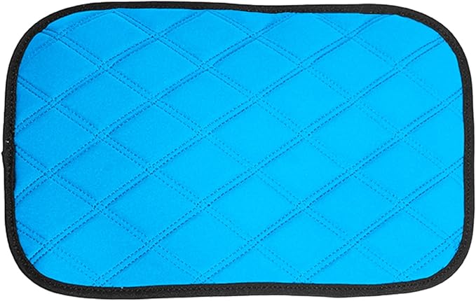 FH Group Neosupreme Aqua Diamond Pattern Center Console Pad – Water-Resistant Armrest Cover Protector for Cars, SUVs & Trucks