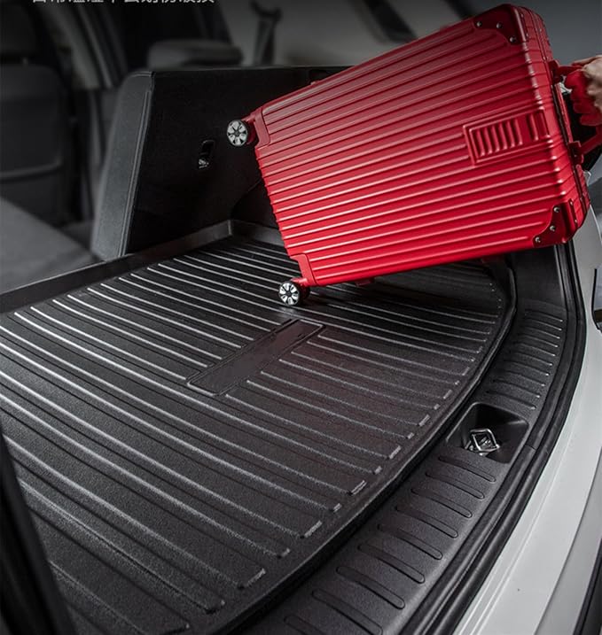 Cargo Liners Fits Toyota RAV4 2019-2023 Rear Trunk Floor Mats 3D Boot Tray All-Weather TPE Black