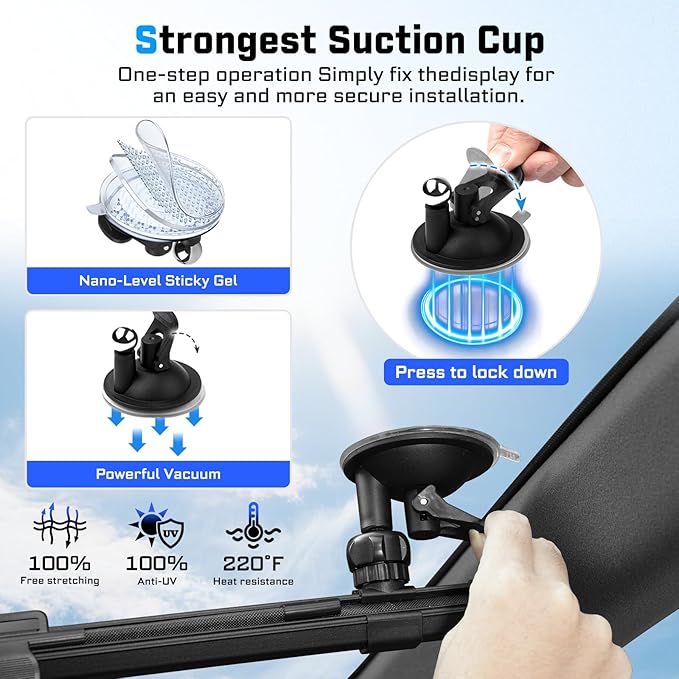 KUST Upgraded 2 Pack Retractable Automotive Sunshade Car Window Sunshades, Adjustable Auto Thickened Sunshade, Car Accessories for All Season, Black and Silver, Blocks UV Rays