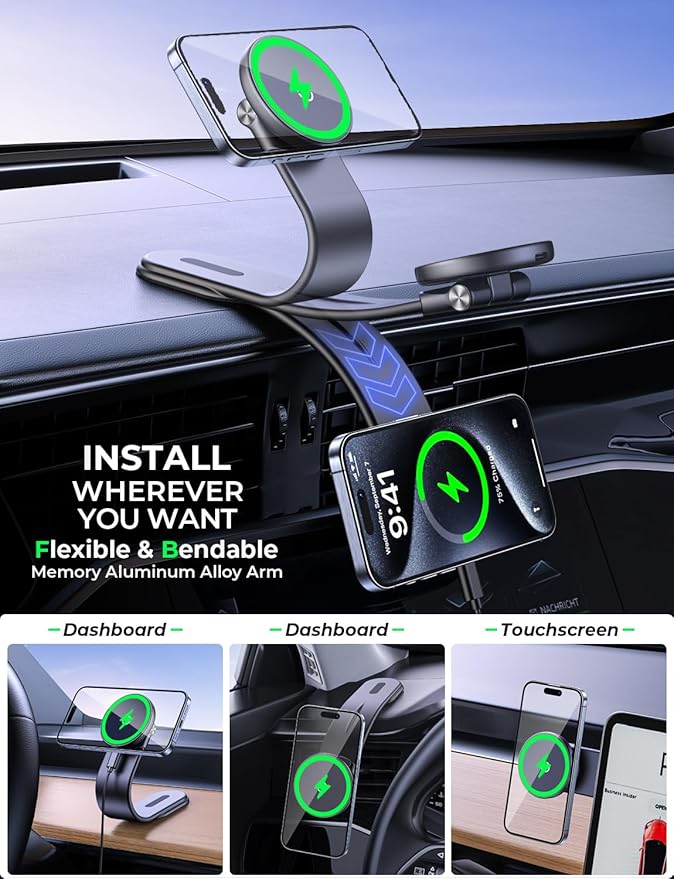 Wireless Charger Phone Car Mount
