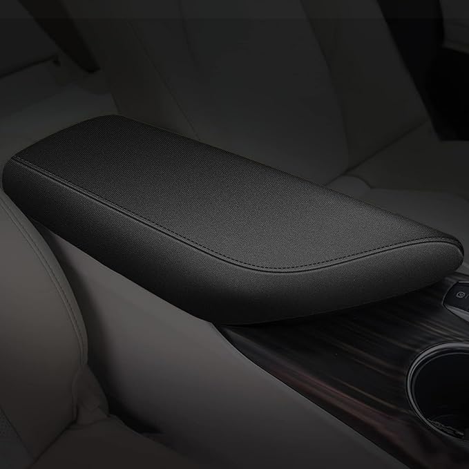AOMSAZTO Neoprene Black Armrest Covers for 2018 2019 2020 2021 2022 2023 2024 Toyota Camry