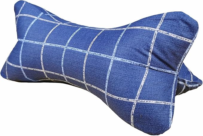 Neck & Cervical Pillows Dog Bone Shaped Travel Neck Pillows With Washable Removable Cover For Car Bus Truck Driving Comfort Head Rest Support Bone Pillows For Neck Chiropractic Pillow ( Size : A )