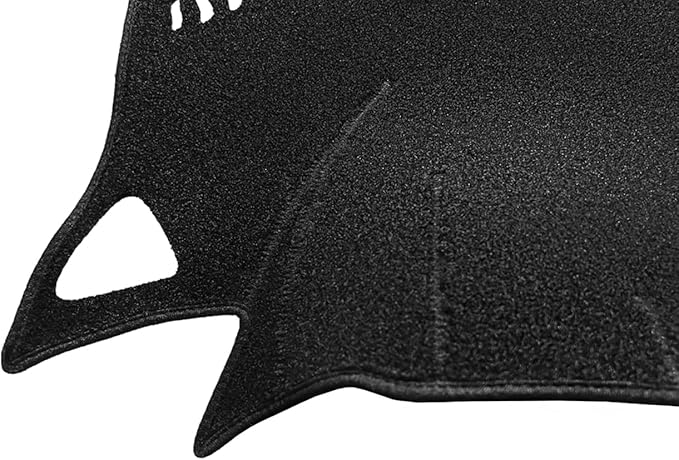Yiz Dash Cover Mat Pad Custom Fit for Chevy Chevrolet Equinox 2018 2019 2020 2021 2022 2023 2024 Dashboard Cover Pad Cap Carpet Without Head Up Display (Black) Z10