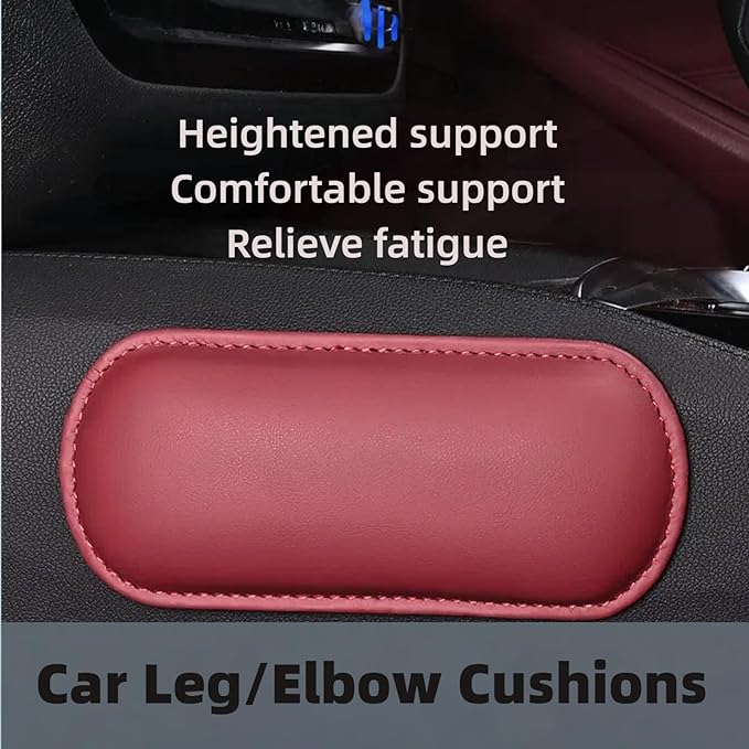 Car Center Console Knee pad, car armrest Support Pillow, car Knee pad, car Knee pad, Elbow pad, Soft arm pad, car Interior Accessories, Truck Accessories 2 Pack