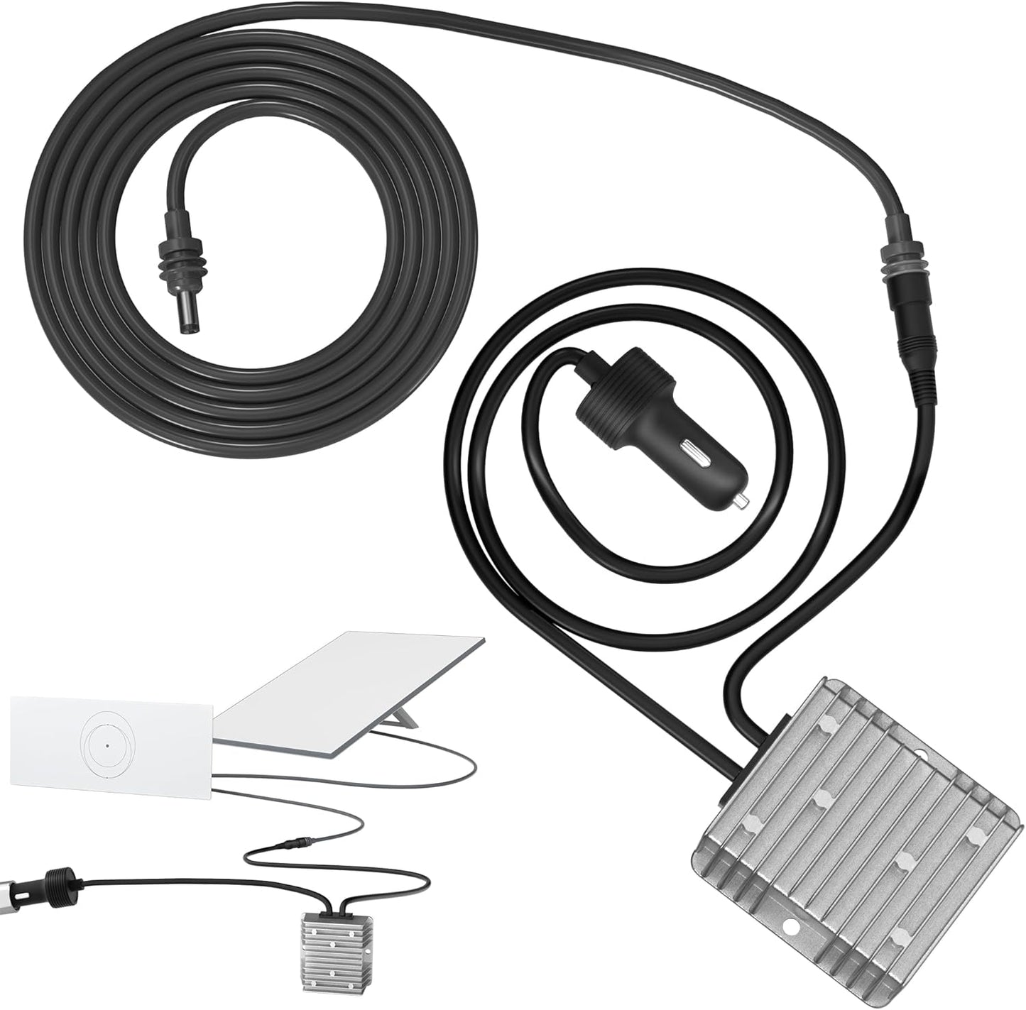 Starlink Gen 3 Power Cord 12V Adapter for Gen 3 Router Power Supply with Step Up Converter and Car Adapter, 10-36V to 57V 4.5A Conversion Kit for Truck RV No Worry About Voltage Drop or Rise