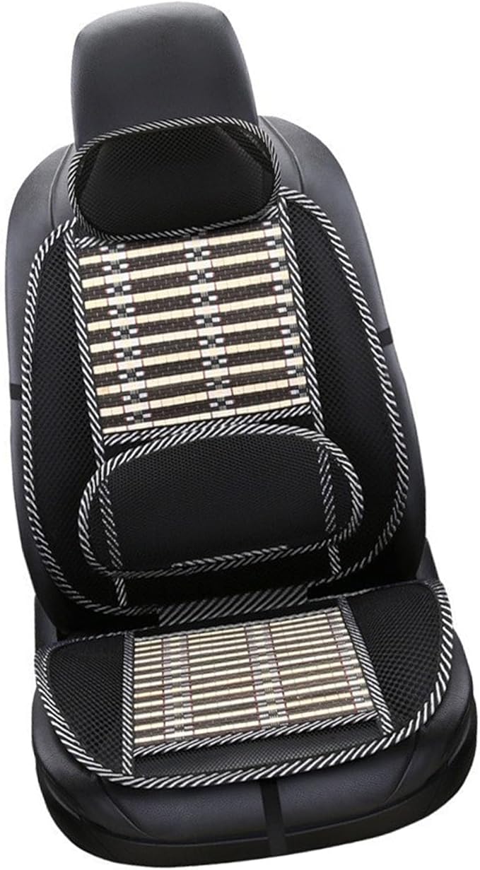 Cooling Car Seat Cover Set Ice Silk Breathable Universal Car Seat Cushion with Lumbar Support for Vehicles Stay Cool Comfortable in Summer Driving