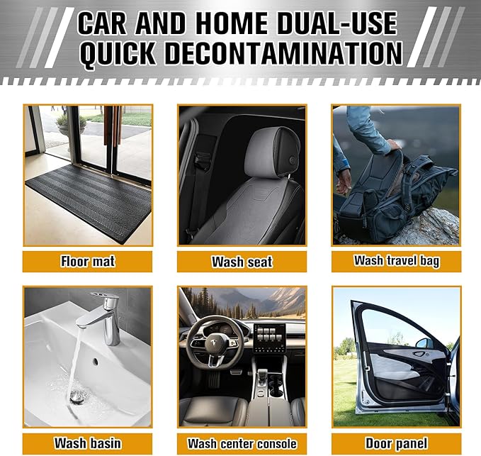 Multi-Purpose Foam Cleaner, Rayhong Foam Cleaner, All Around Master Foam Cleaner,Homebbc Foam Cleaner, Upholstery Cleaner for Car Seats, Interior Car Cleaner(2PCS)