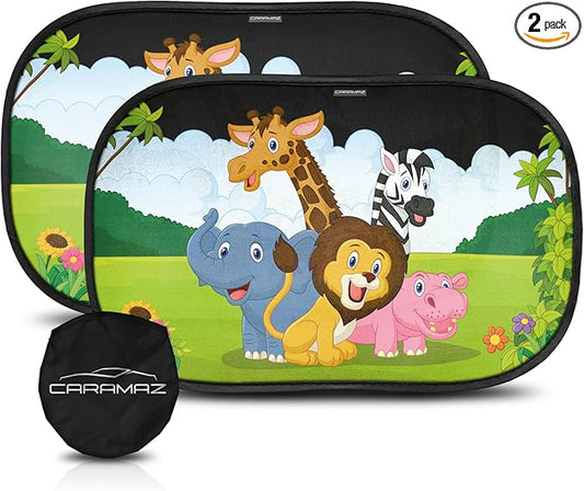 Car Window Shade for Baby with Certified UV-Protection 2 Pack - 20"x12"