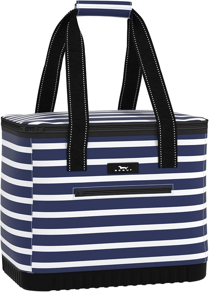 SCOUT The Stiff One - Large, Soft, Lightweight, Insulated Cooler with Hard Bottom, Beach, Family, Travel, Picnic Cooler