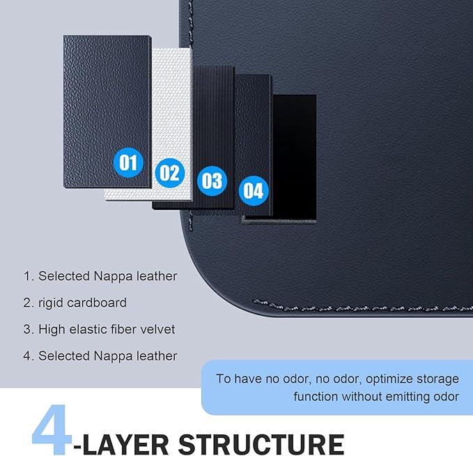 Car Seat Side Storage Pocket, Console Side Organizer Bag for Keys Phones Cards Tickets, Leather Multifunctional Breathable Storage Bag, Suitable with Most Cars, SUVs, Trucks (Black)