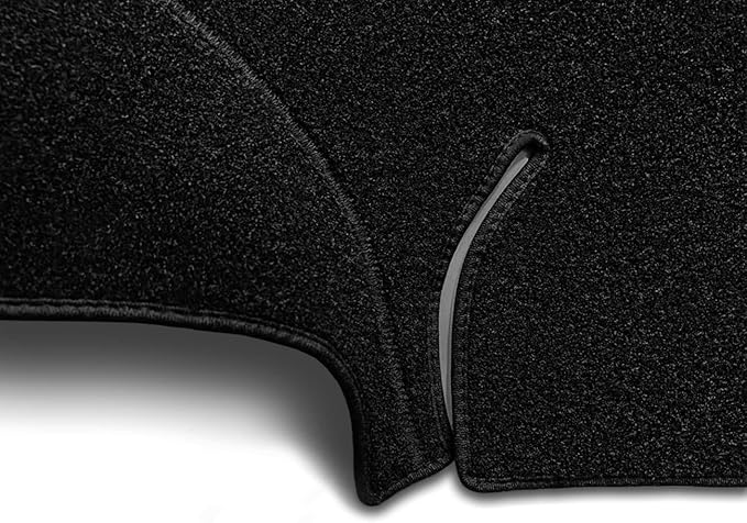 Yiz Dash Cover Mat Custom Fit for Ford F150 F250 Expedition F150 Heritage 1997 1998 1999 2000 2001 2002 2003 w/o Climate Sensor w/o Light Sensor, Dashboard Cap Pad Carpet Protector (97-03 Black) J61