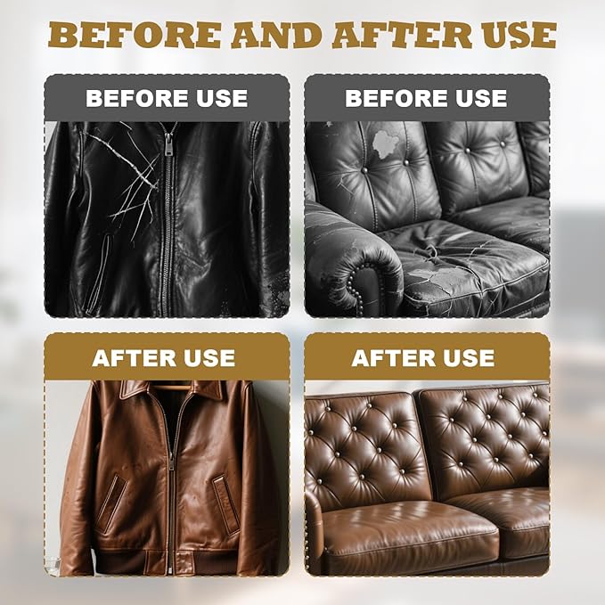 2pcs Furniture Salve Brush, Soft Bristles & Ergonomic Handle Leather and Wood Cleaner Brush Wax Cream Applicator Tool for Car Interiors & Home Cleaning Repair Maintenance