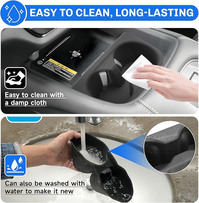 SXCY for 2025 2026 2027 Honda HRV Cup Holder Insert for 2023-2025 2026 2027 Honda HRV Accessories 2026 2027 HR-V Cup Holder Limiter Silicone Drink Holder Adapter Non-Slip Drink Stopper Stabilizer