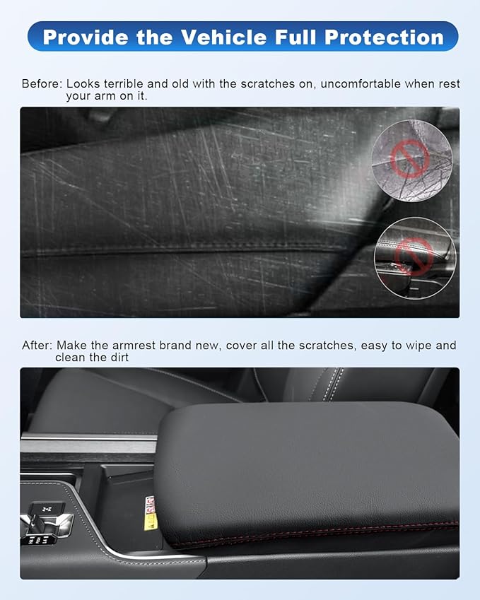 CDEFG for Lexus GX 550 2025 Center Console Cover for 2024 2025 Lexus GX 550 Accessories Armrest Cover 2024 2025 GX550 Middle Console Pad Arm Rest Cushion