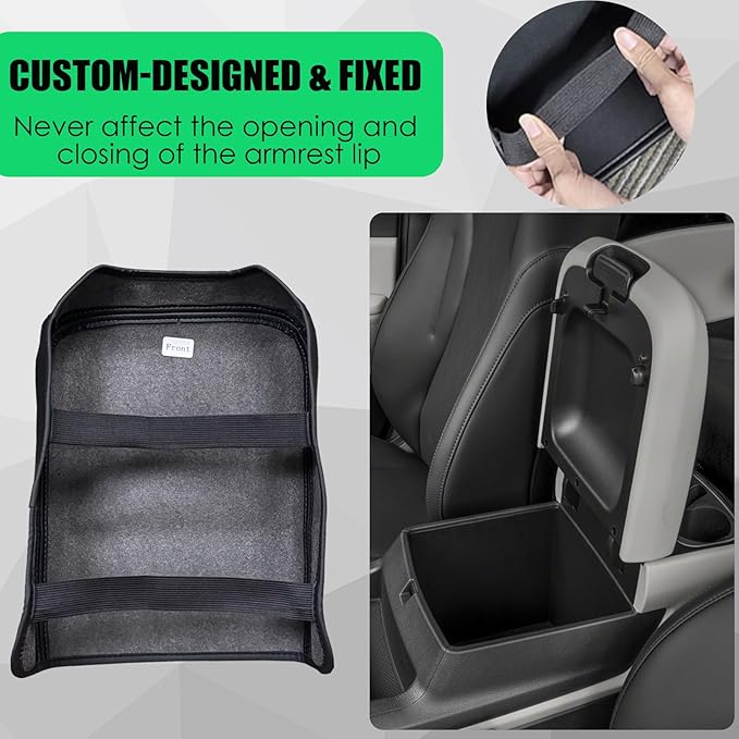 Center Console Cover for Kia Carnival 2026 2025 2024 2023 2022 - Scratch-Resistant & Stylish Interior Upgrade Armrest Middle Console Cover for Kia Carnival Interior Accessories
