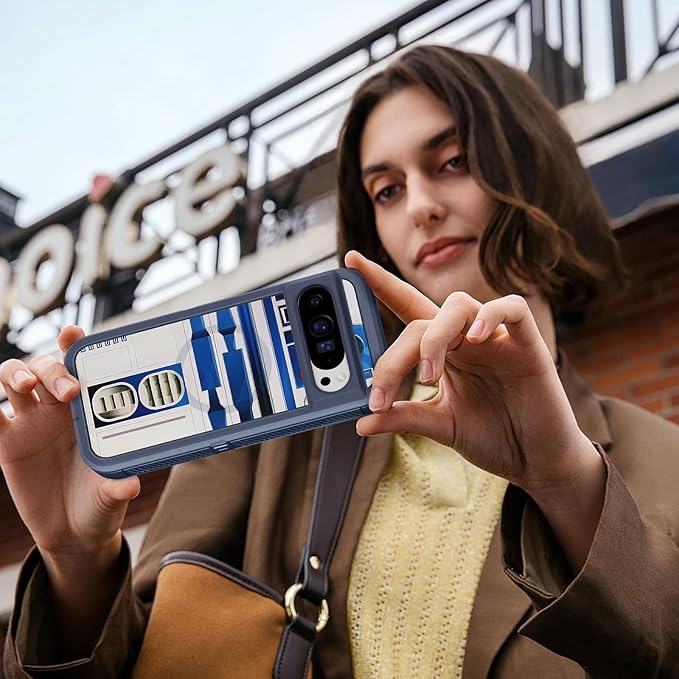 for Google Pixel 9 Case/Pixel 9 Pro Case - Compatible with MagSafe Women Cute Girls Magnetic Protective Cover Teen Boys Cool Unique Design Heavy Duty Shockproof for Pixel 9/9 Pro Phone Case