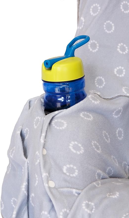 Niko Easy-Wash Children's Car Seat Cover & Liner - Gray Cotton Blend Terry - Fits Most Toddler Car Seats - Universal Fit - Waterproof SEAT Bottom - Machine Wash and Dry
