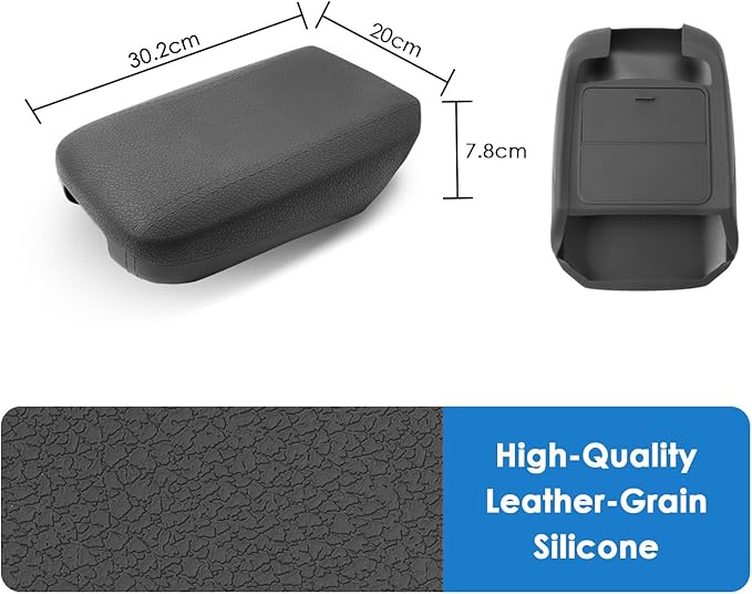 2025-2026 Sportage Center Console Cover&Hidden Storage (2-in-1 Dual Function)(LX/EX/X-Line/SX/SX Prestige/X-Pro/X-Pro Prestige), Durable&Waterproof Silicone Cover 2025 Sportage Accessories