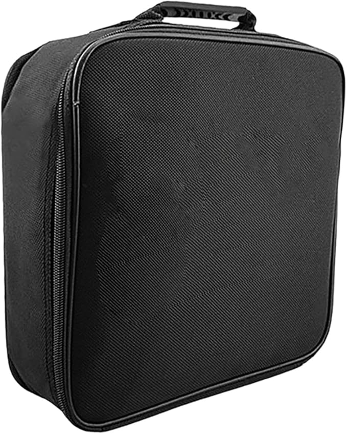 EV Charging Cable Storage Bag Electric Vehicle Charging Cable Organizer Portable Carrying Case for Adapters Multipurpose, Square