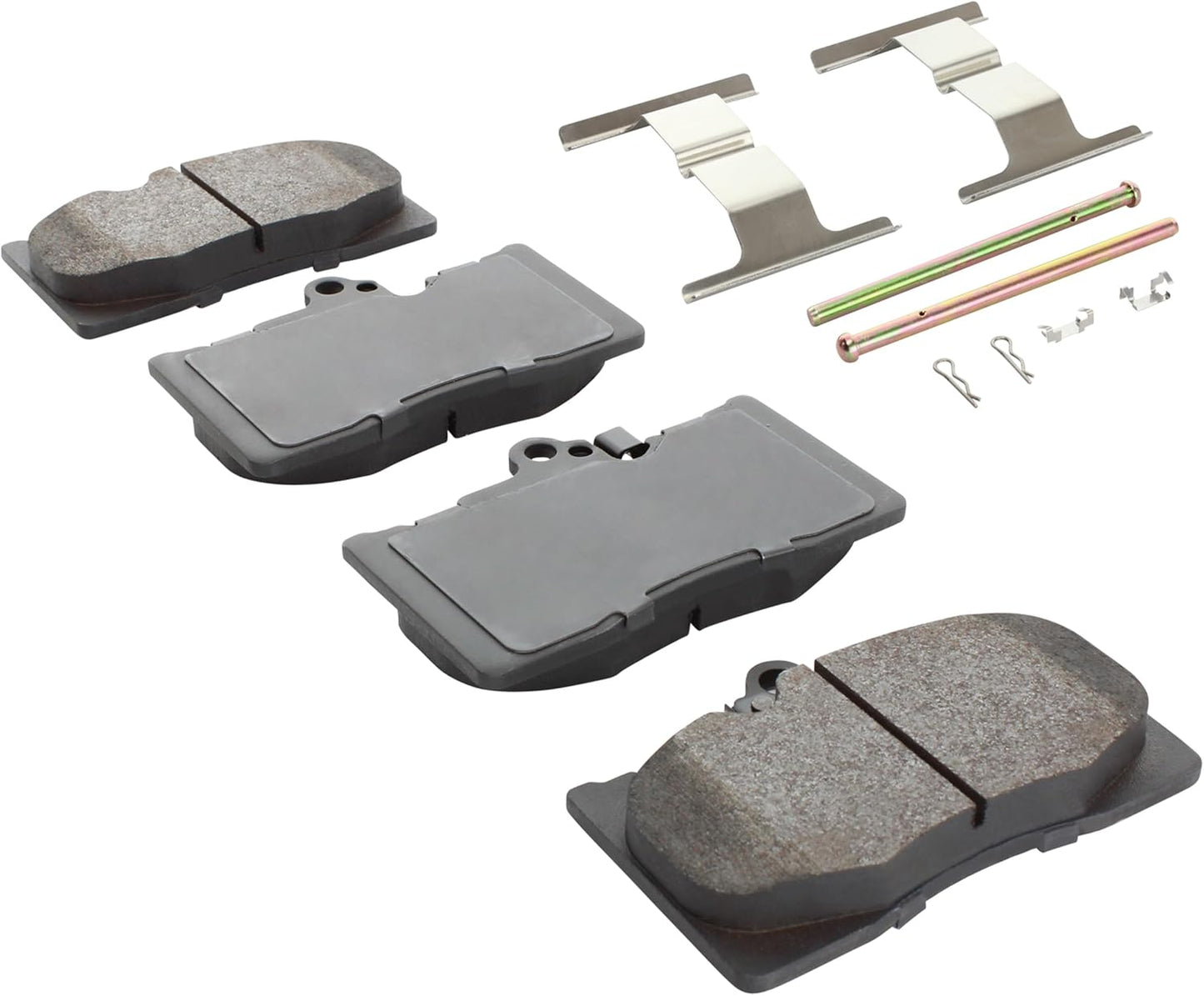 Premium Semi-Metallic Front Brake Pads (1001-1118M) Compatible with 2006-2024 Lexus (GS200t/GS300/GS350/GS430/GS450h/GS460/IS200t/IS300/IS350/IS500/RC200t/RC300/RC350)