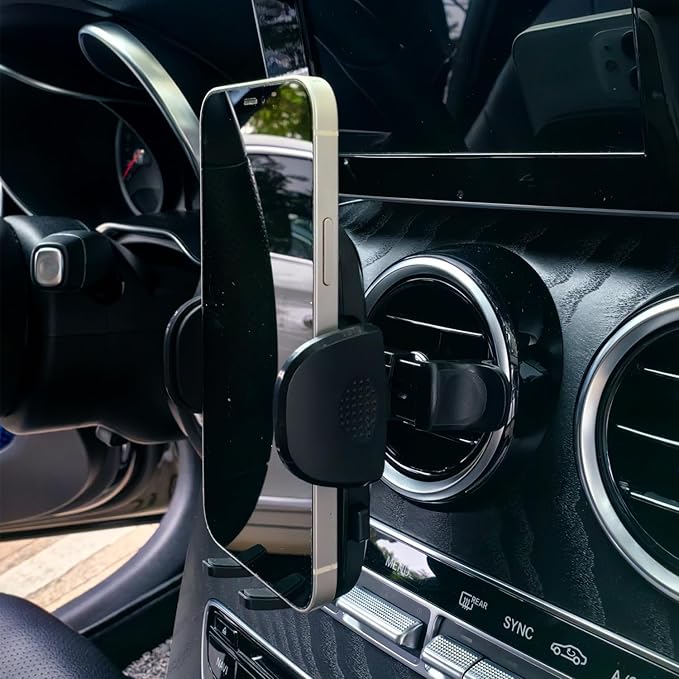 Car Cell Phone Holder Mount for Mini Cooper Countryman Paceman Clubman JCW S R52 R53 R56 R55 R60 F56 F55 F60 R58 F57 All4 CD Accessories Round Air Vent Cellphone Mobile Stand