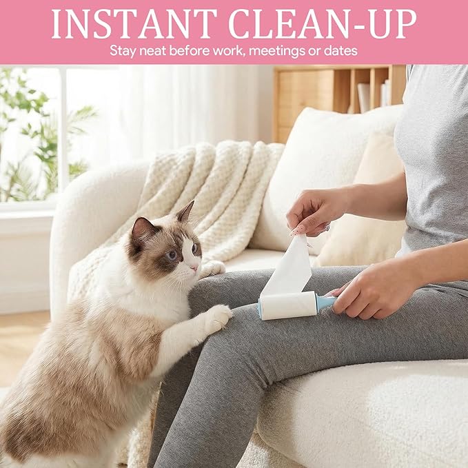 36 Pcs Mini Lint Roller Travel Size Portable Travel Lint Roller for Purse Pet Hair Clothes Furniture Car Compact Lint Bursh Sticky Small Cat Hair Removal Tool Gifts 1080 Sheet