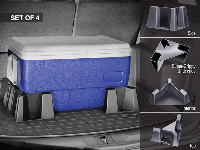 WeatherTech CargoTech – Automotive Trunk Organizer, Trunk Divider, Cargo Containment System for Car, SUV Trunk