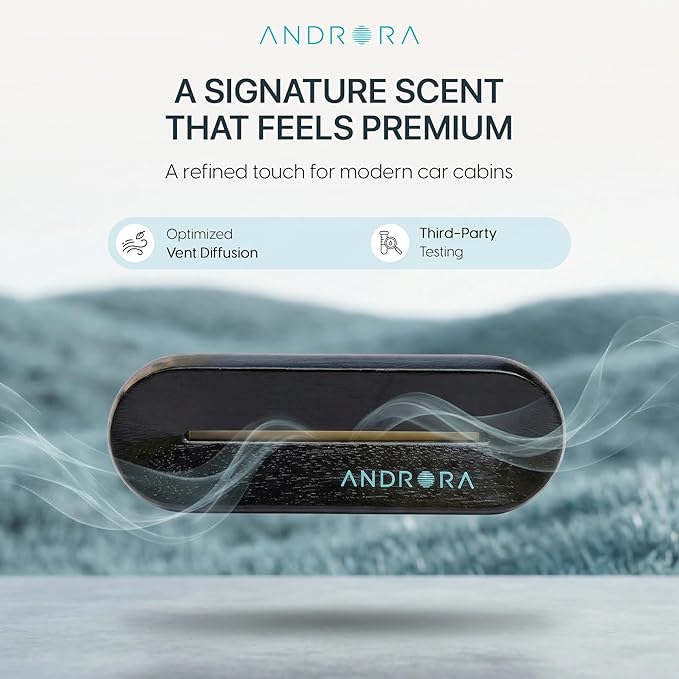 Luxury Car Air Freshener - Aesthetic Car Accessories - Twilight (Pine & Eucalyptus) - REACH & CA Prop 65 Compliant - Formulated Without Phthalates & Benzene - Premium New Car Gift